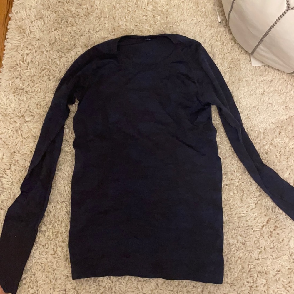 Blue camo lululemon long sleeve swiftly tec